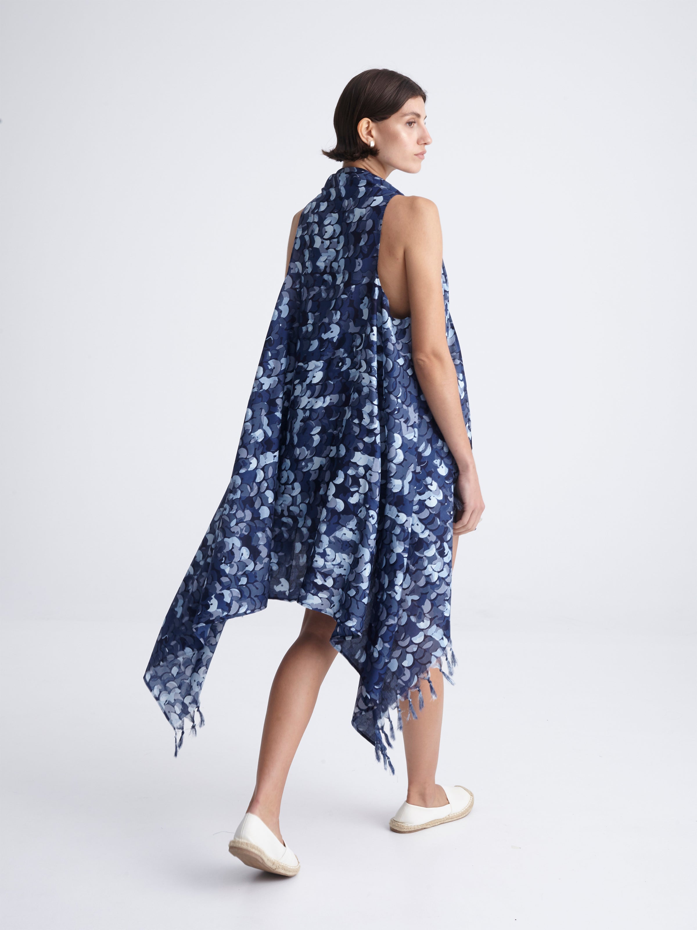SEQUINS pareo vest