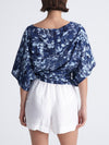 SEQUINS wrap kimono top