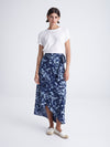 SEQUINS wrap skirt