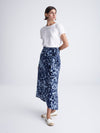 SEQUINS wrap skirt
