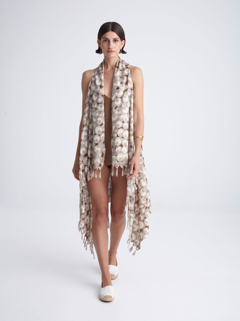 PEARLS pareo vest