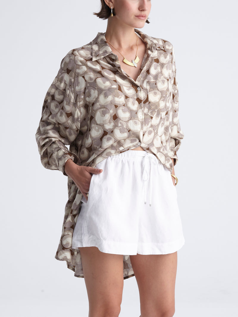 PEARLS loose shirt