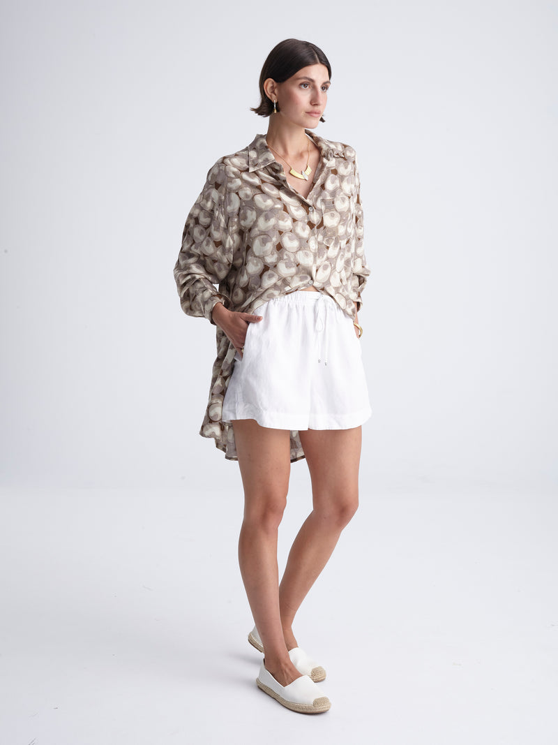 PEARLS loose shirt