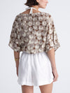 PEARLS wrap kimono top