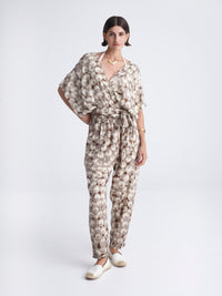 PEARLS wrap kimono top