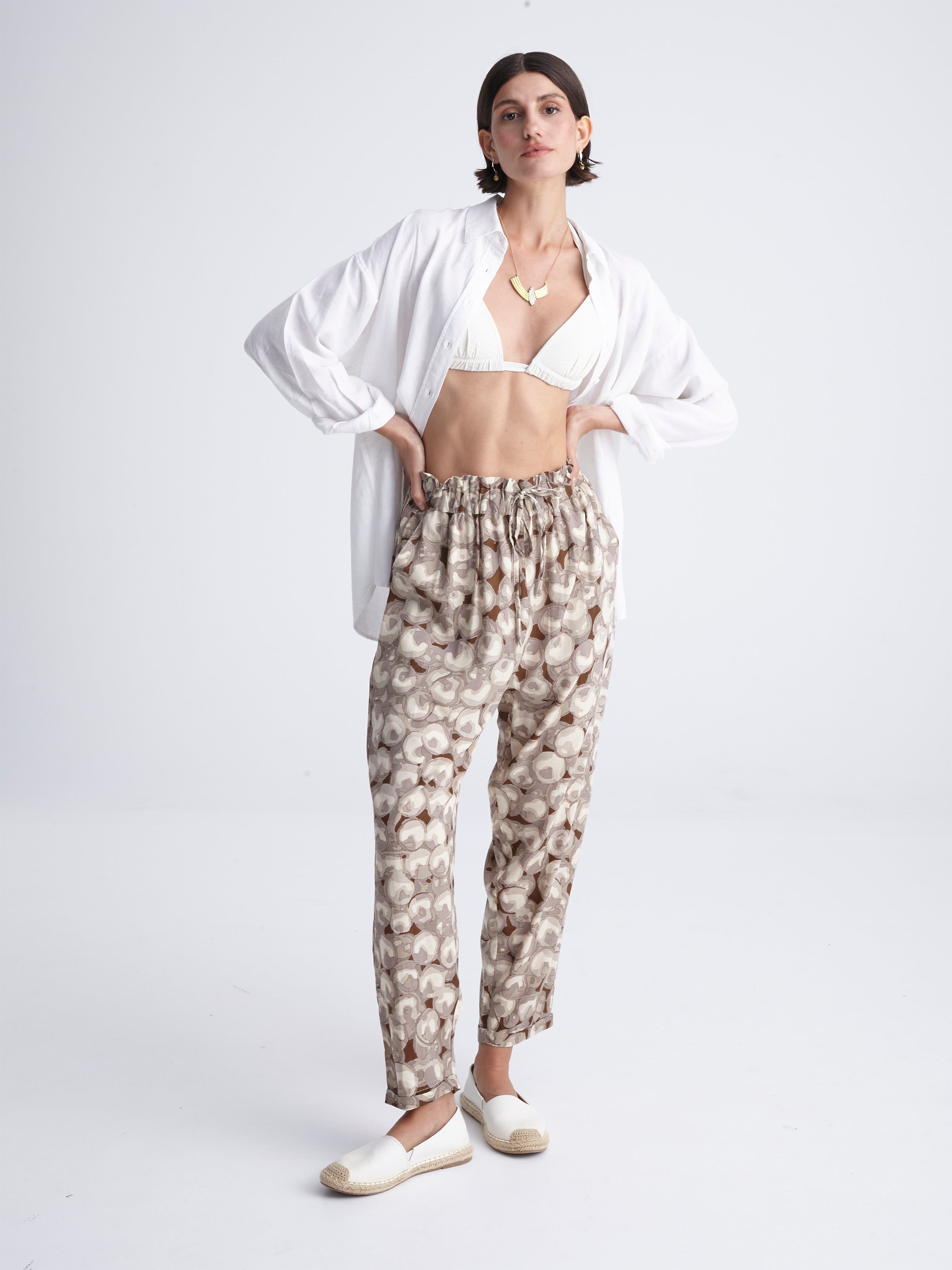 PEARLS buggy pants