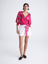 RETROFEELIA wrap kimono top
