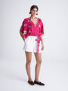 RETROFEELIA wrap kimono top