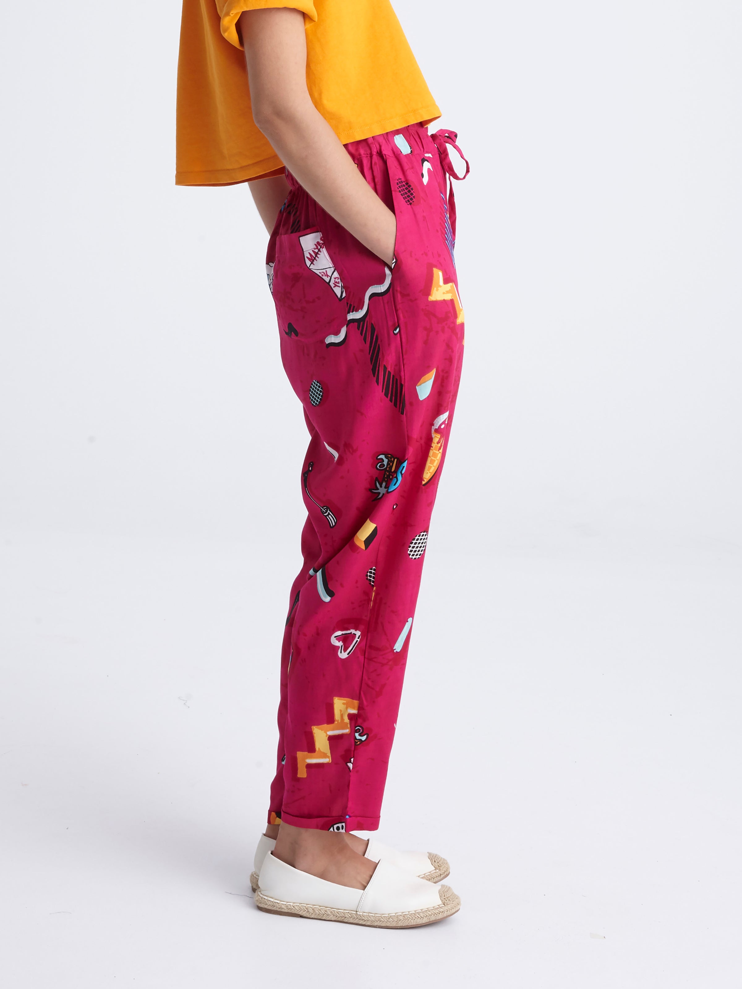 RETROFEELIA buggy pants