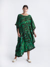 EMERALD DIVE maxi caftan