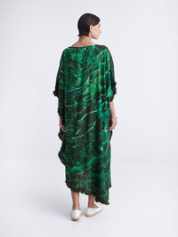 EMERALD DIVE maxi caftan