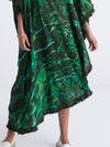 EMERALD DIVE maxi caftan