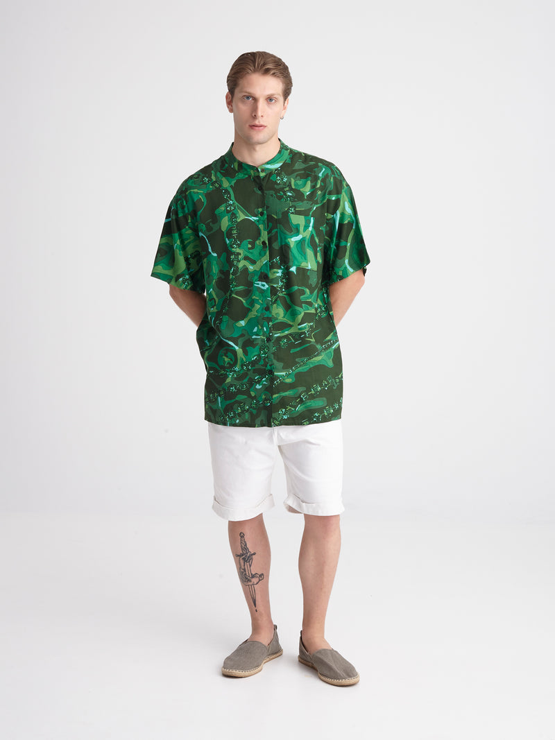 EMERALD DIVE mao men shirt