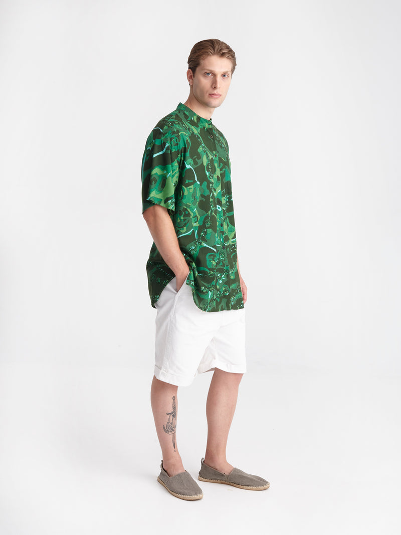 EMERALD DIVE mao men shirt