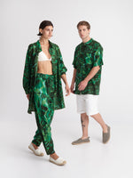 EMERALD DIVE loose shirt