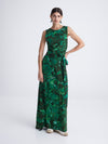 EMERALD DiVE open wrap dress