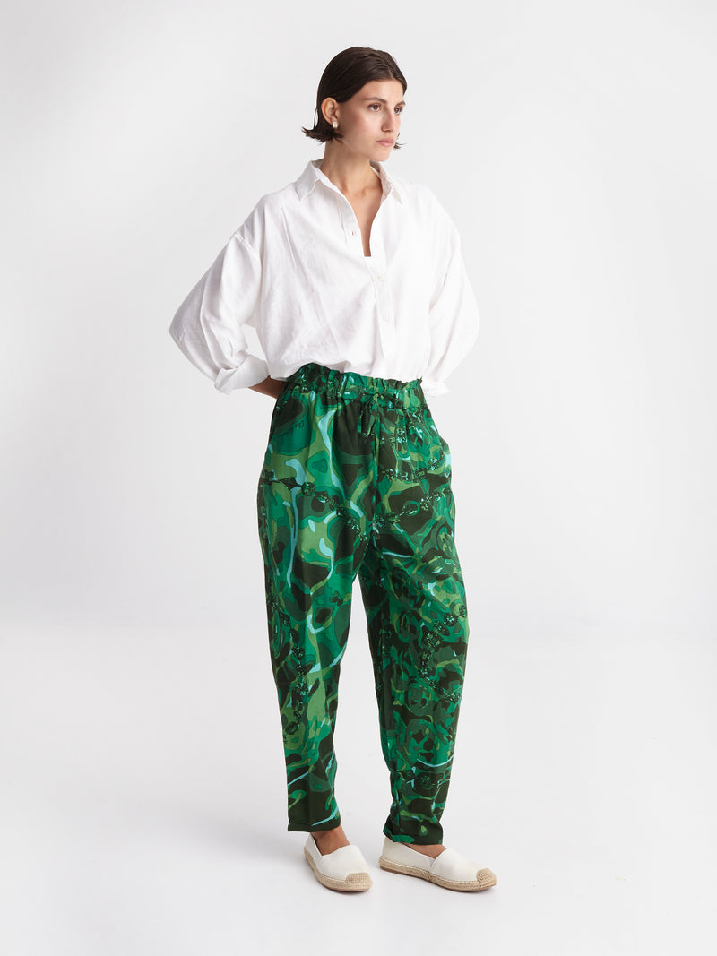 EMERALD DIVE buggy pants