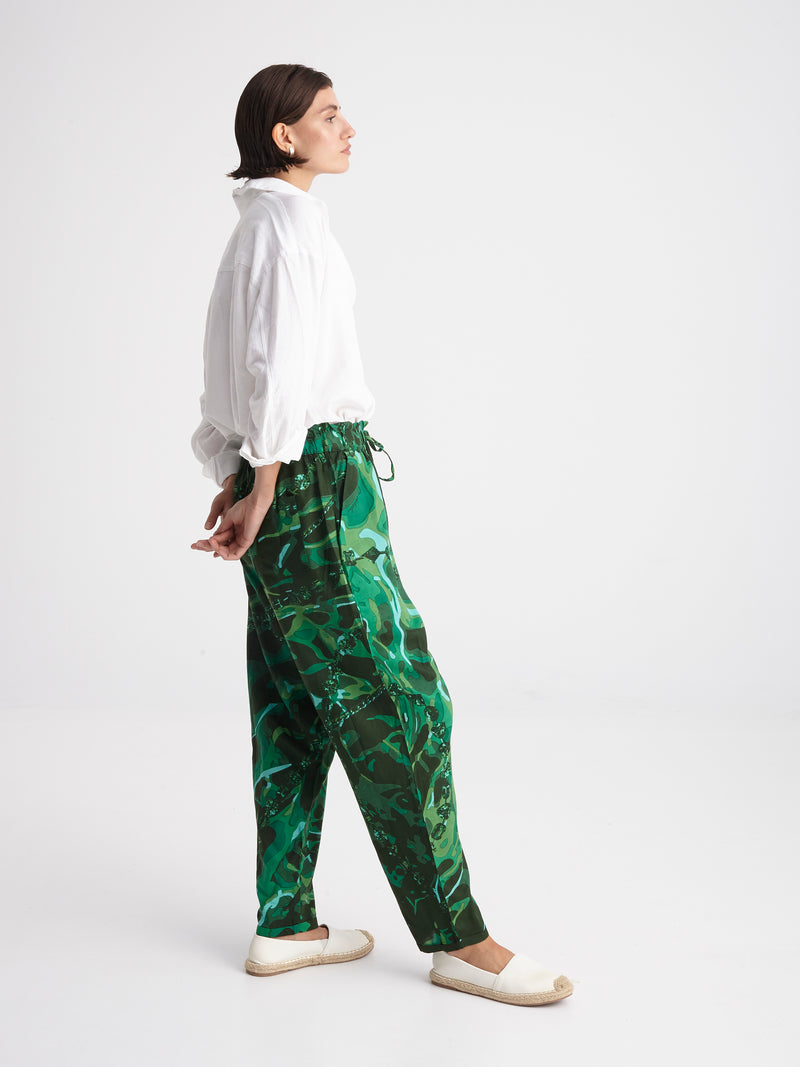 EMERALD DIVE buggy pants