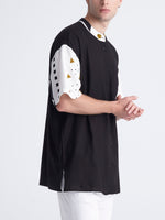 BLACK COMPOSE mao men shirt