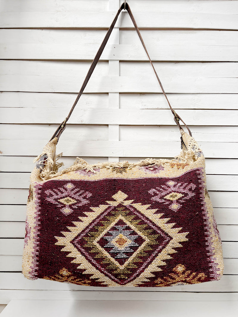 BOHO RHOMBUS carpet weekend bag