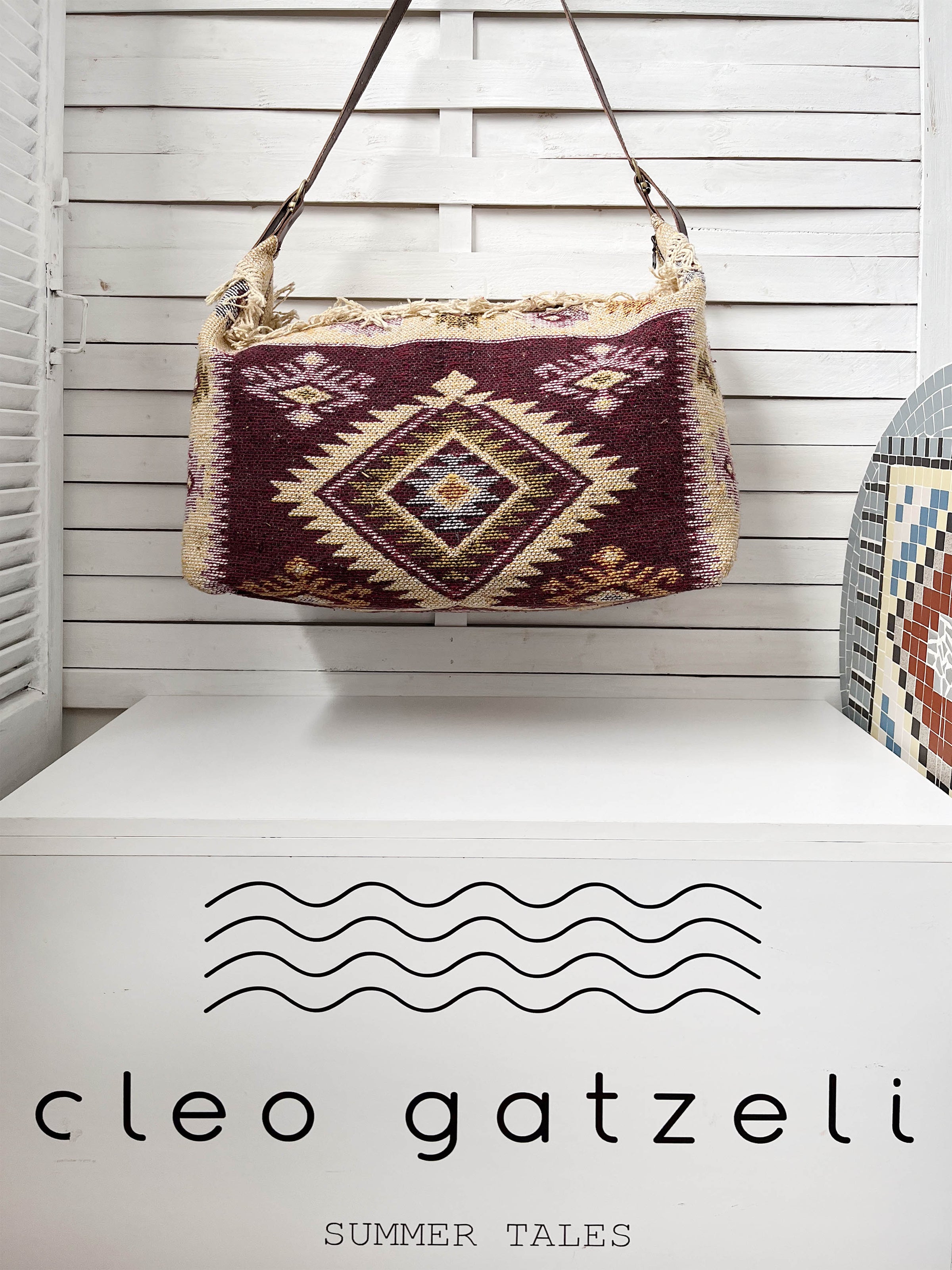 BOHO RHOMBUS carpet weekend bag