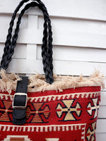 CARAVAN - EAGLE shoulder bag - wine