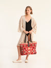 CARAVAN - EAGLE shoulder bag - wine