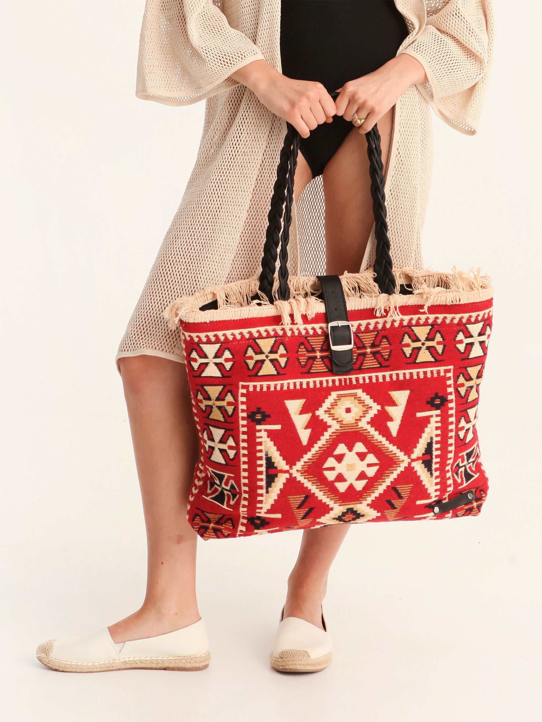 CARAVAN - EAGLE shoulder bag - wine