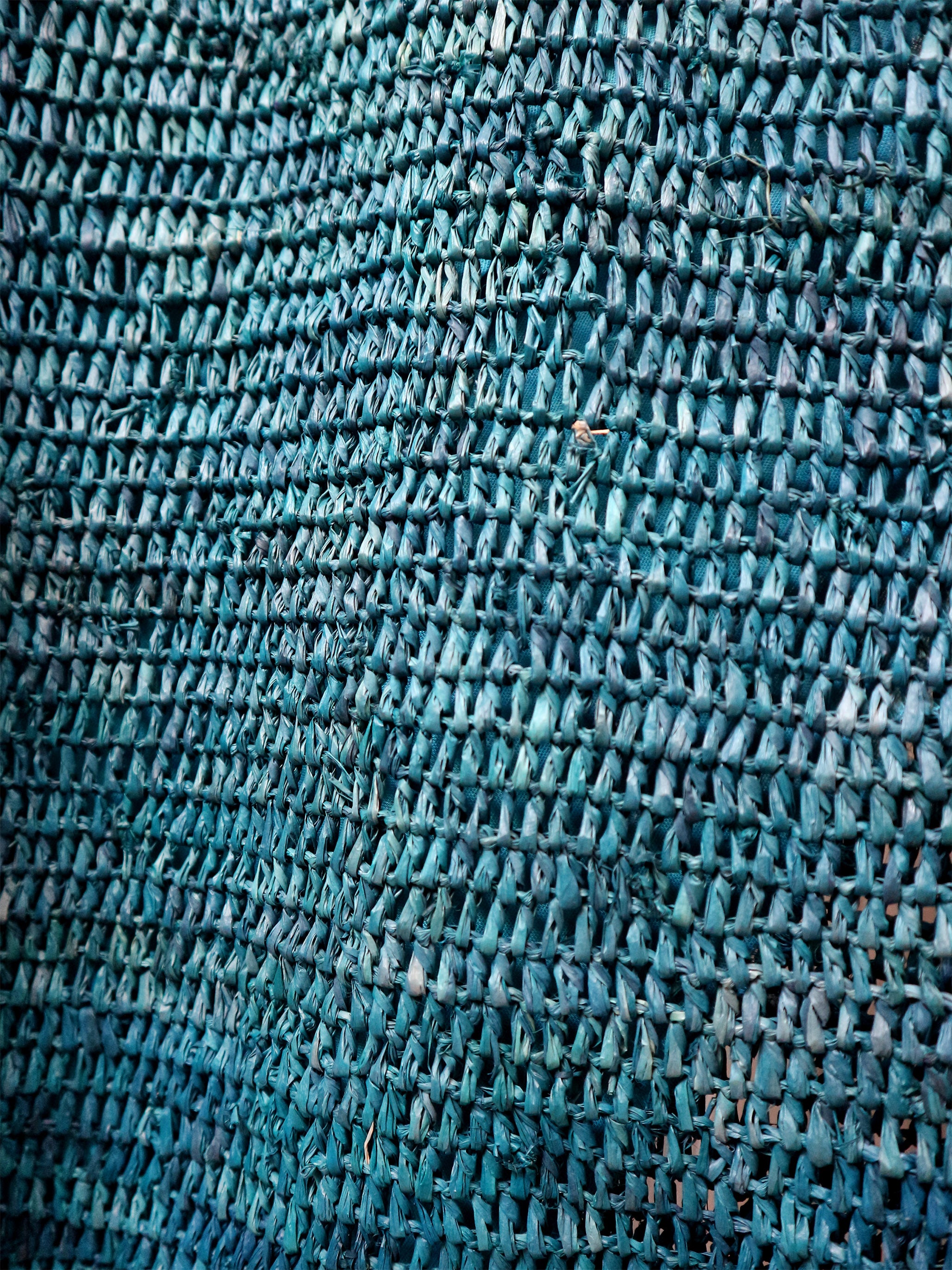 ISLA woven straw bag - emerald