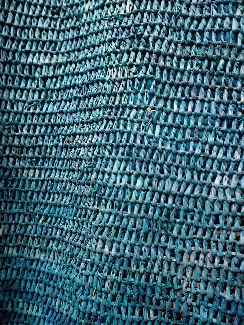 ISLA woven straw bag - emerald