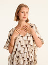 TASSELS maxi square caftan
