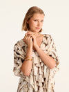 TASSELS maxi square caftan