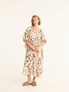 TASSELS maxi square caftan