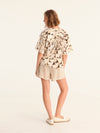 TASSELS cropped shirt