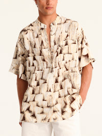 TASSELS mao men shirt