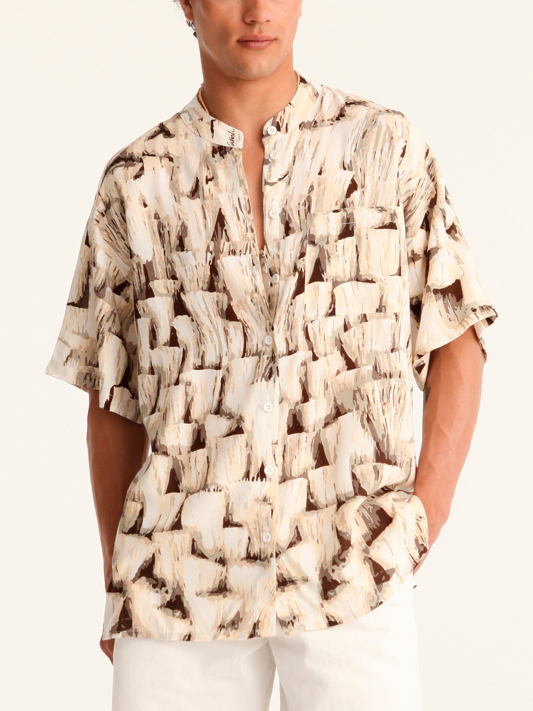 TASSELS mao men shirt