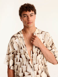 TASSELS mao men shirt