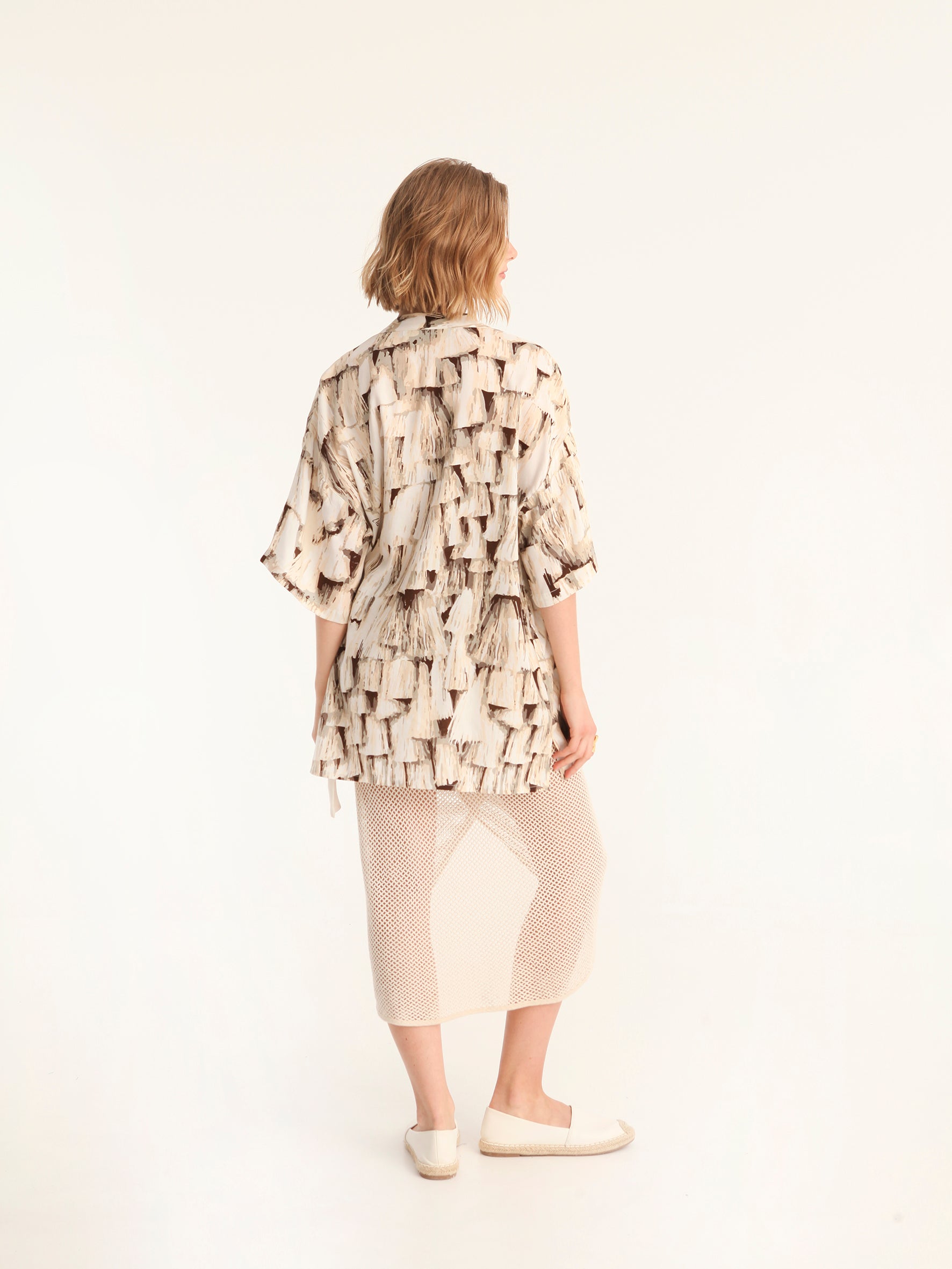 TASSELS mao men shirt