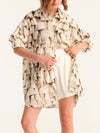 TASSELS loose shirt