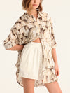 TASSELS loose shirt