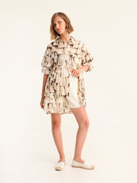TASSELS loose shirt