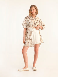 TASSELS loose shirt