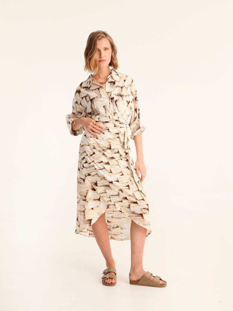 TASSELS loose shirt