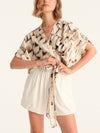 TASSELS wrap kimono top