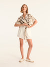 TASSELS wrap kimono top