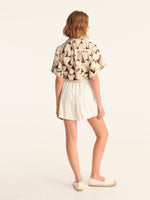 TASSELS wrap kimono top