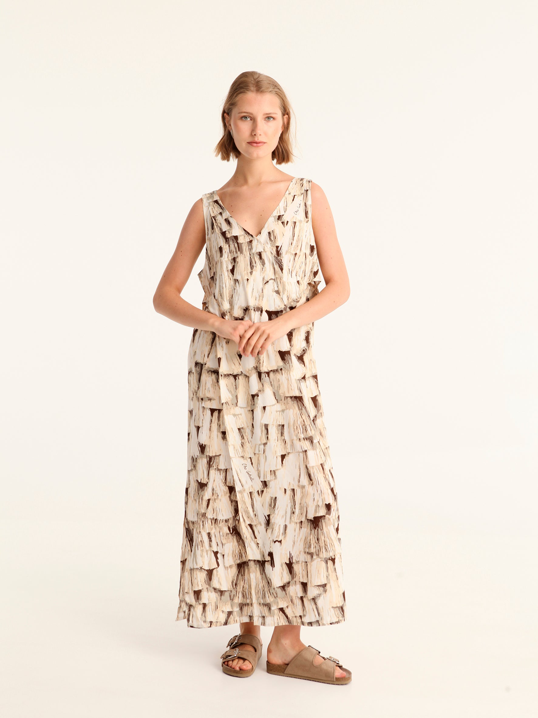 TASSELS cross wear dress