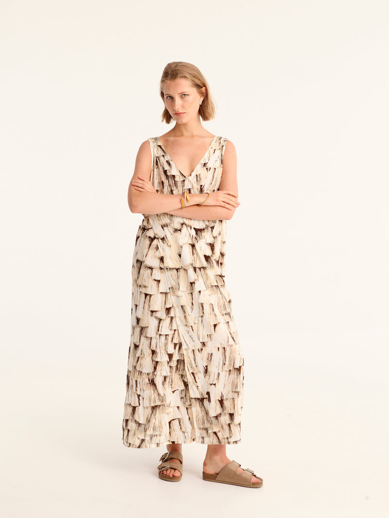 TASSELS cross wear dress