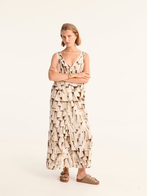 TASSELS cross wear dress