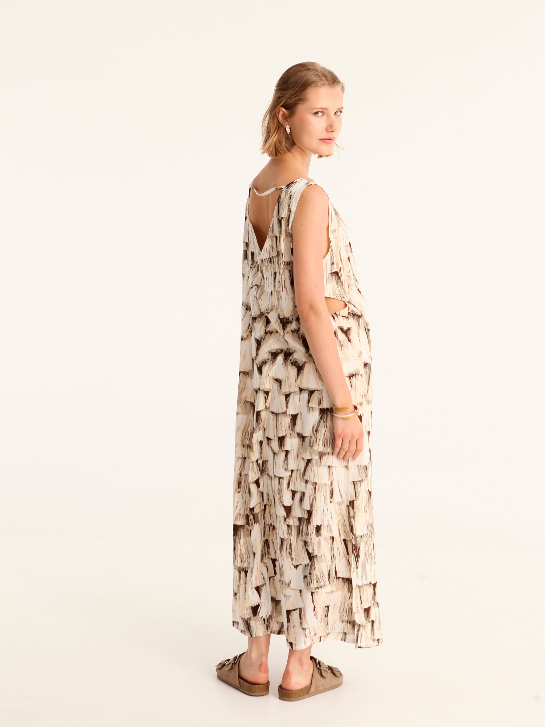 TASSELS cross wear dress